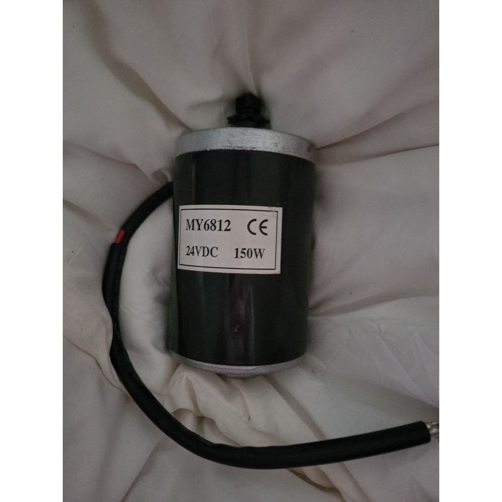 MY6812 150W 12V Brush Motor 25H 7T Sprocket For Electric Scooter Bike Motorcycle